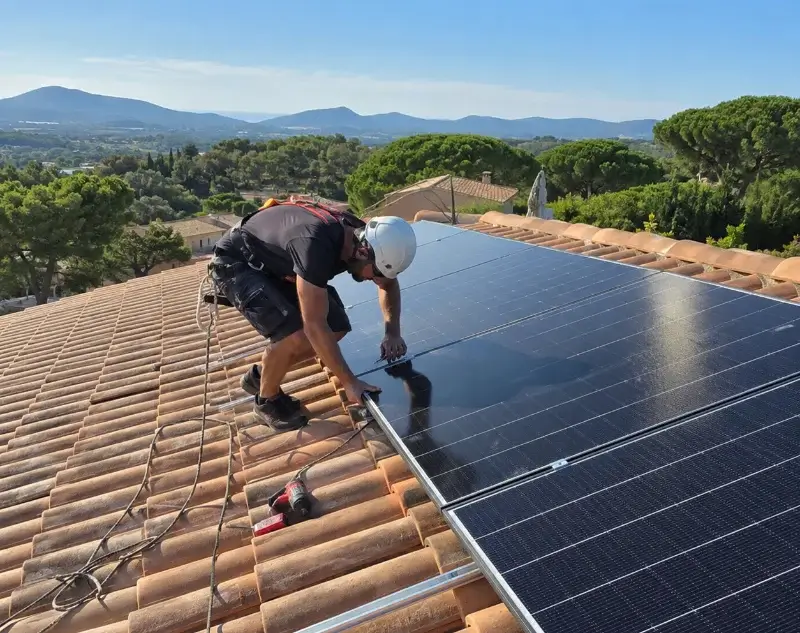 Installateur panneaux solaires La Motte-Fanjas — pose photovoltaïque sur toiture