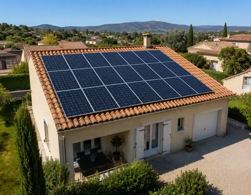 Prime à l'autoconsommation panneaux solaires La Motte-Fanjas — aide financière de l'État